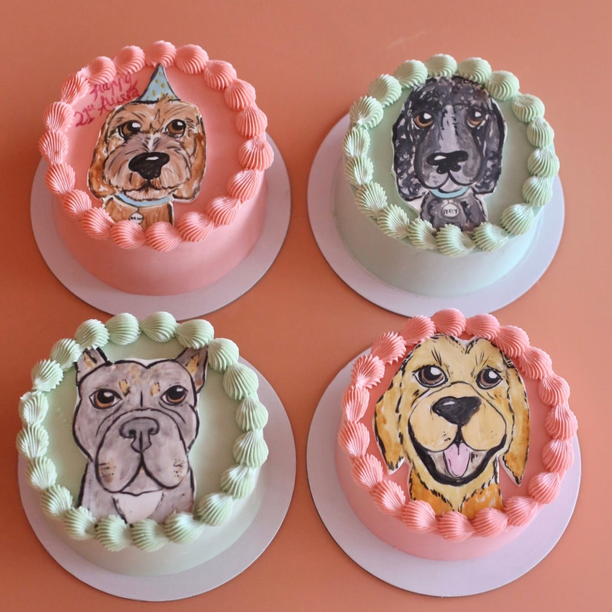 Pet Portrait Cakes