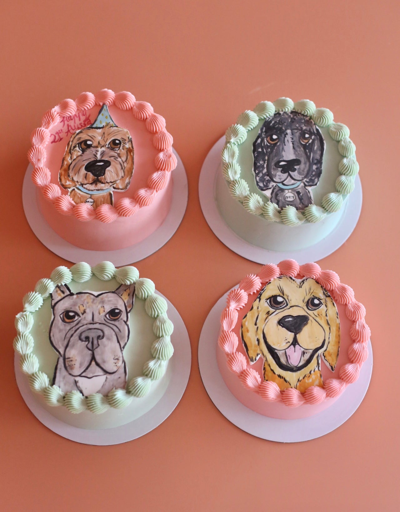 Pet Portrait Cakes