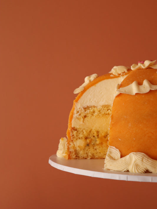 Mango Passion Princess Cake