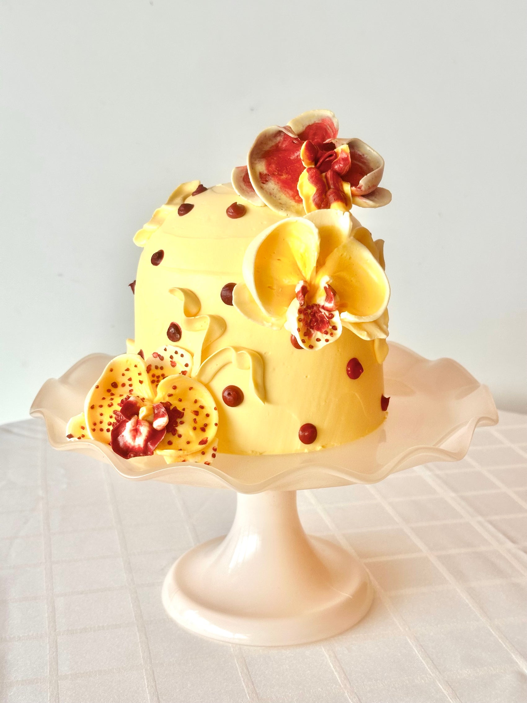 Buttercream Orchid & Dome Cake Workshop - July 25th