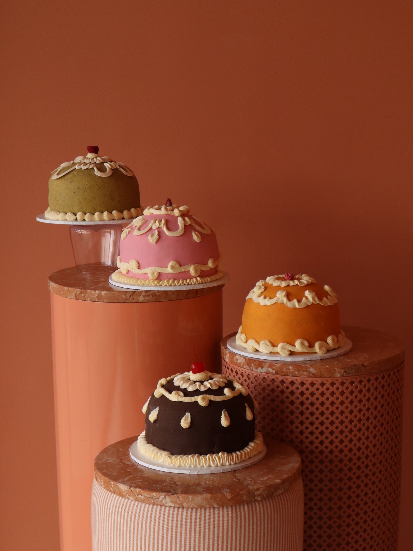 Pistachio Raspberry Princess Cake