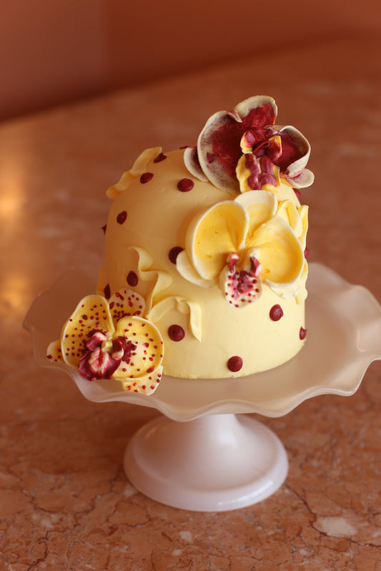 Buttercream Orchid & Dome Cake Workshop - July 25th