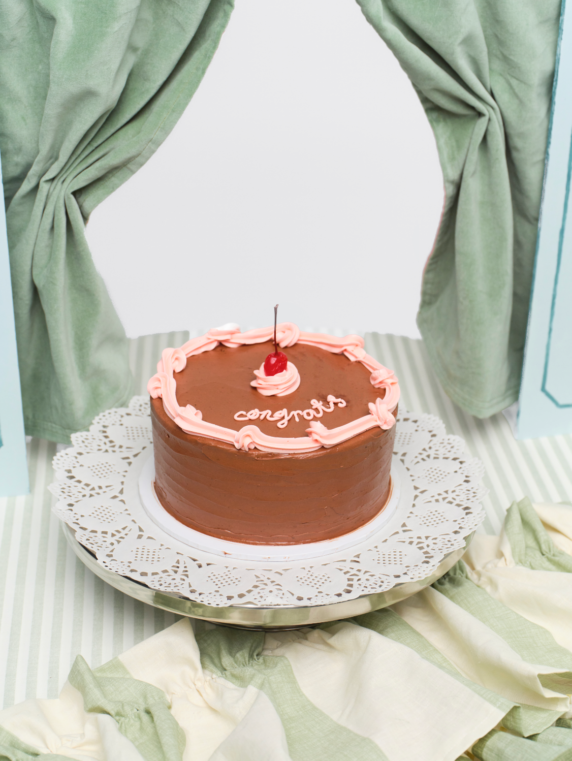 Chocolate Message Cake