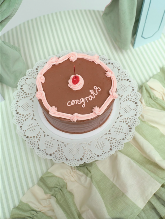 Chocolate Message Cake