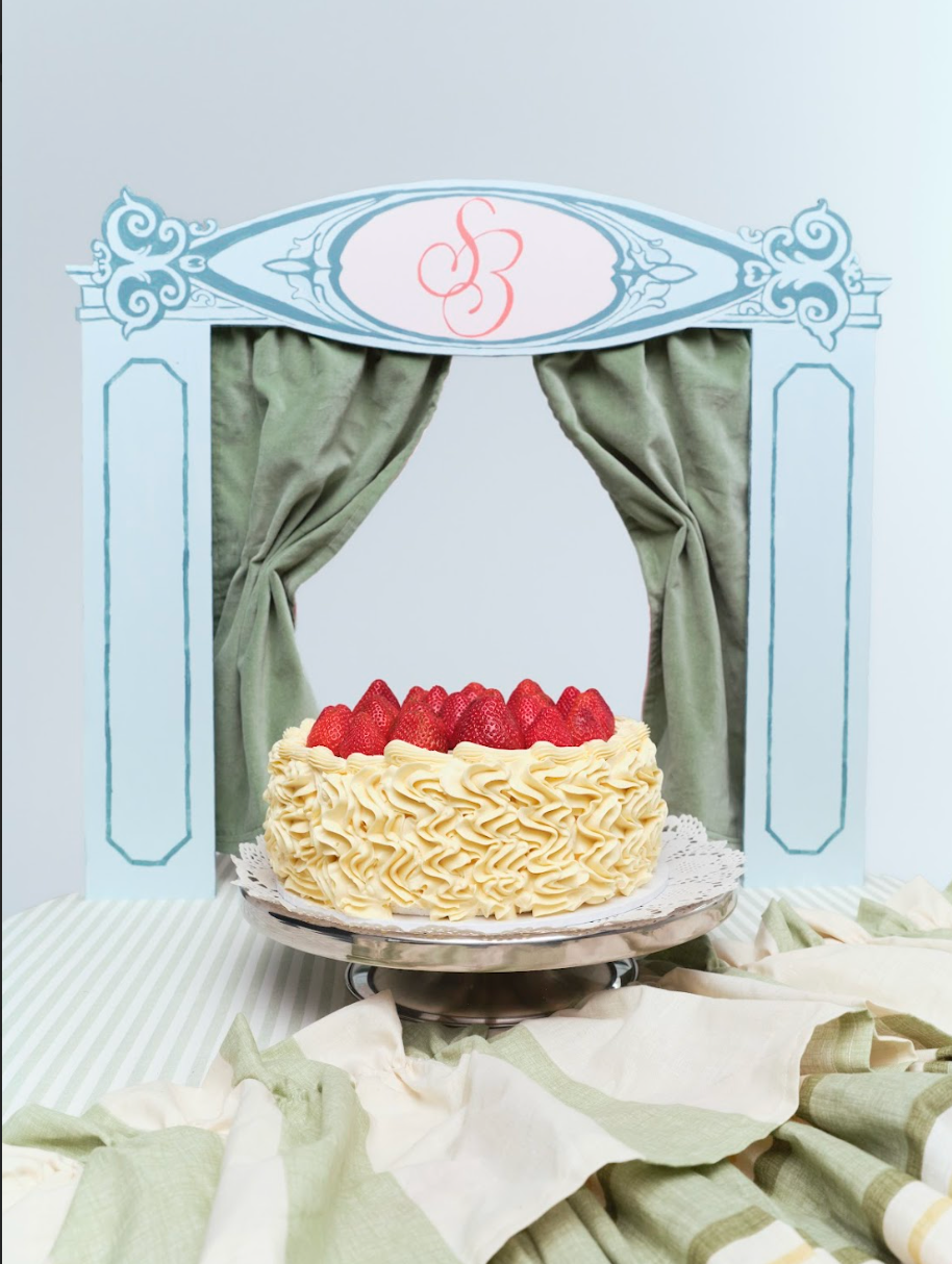 Berry Topped Cake