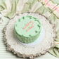 Textured Message Cake