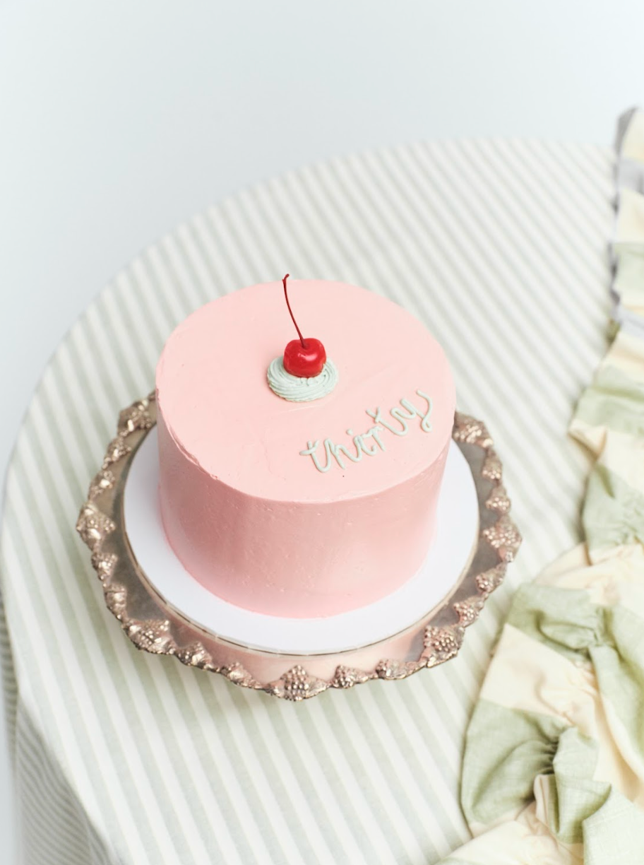 Picture Perfect Message Cake