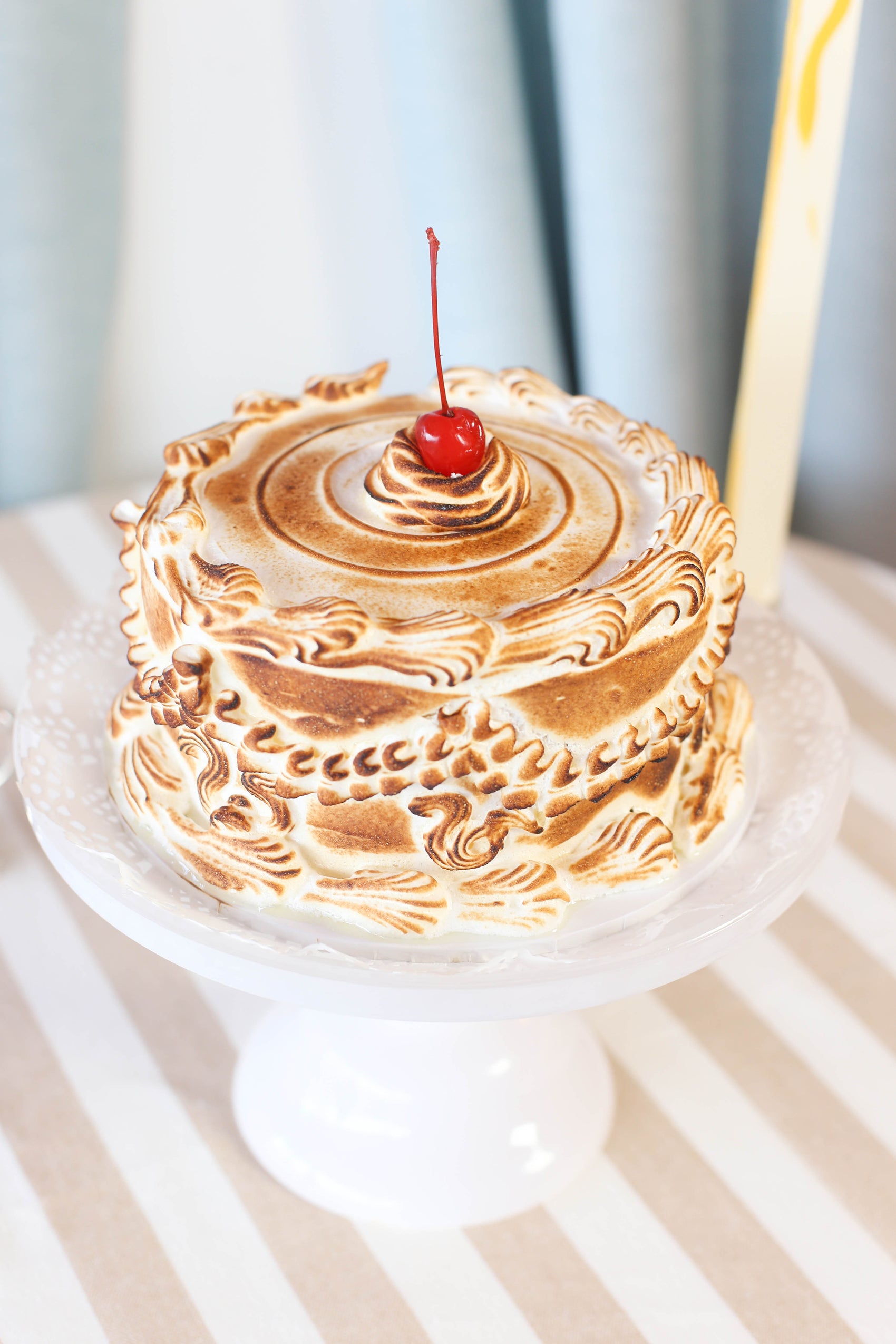 Lemon Meringue Cake