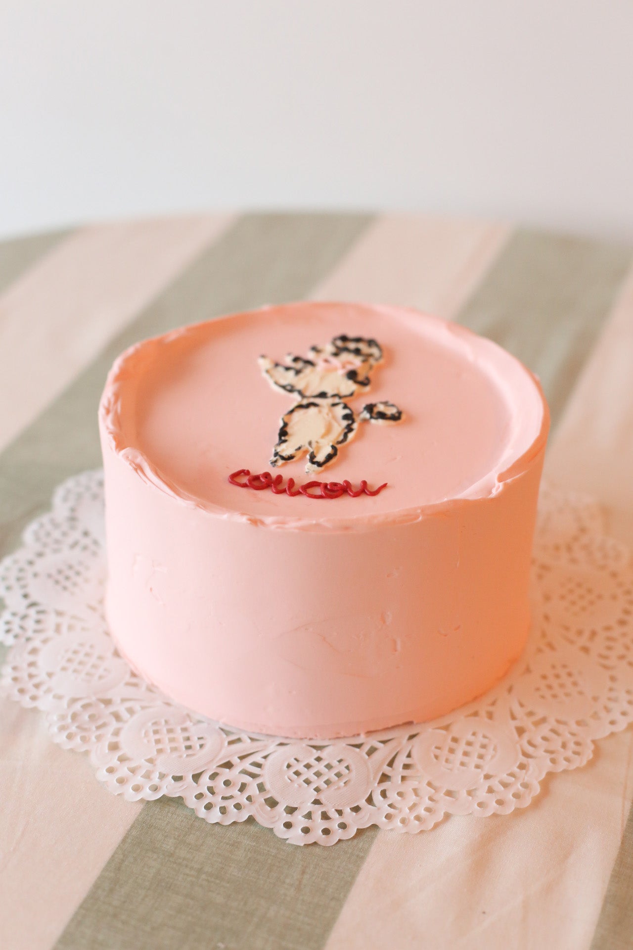 Poodle Cake